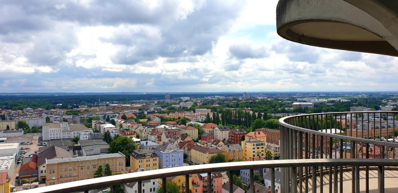 Suite-Xxi City View Hotelturm Augsbourg Extérieur photo