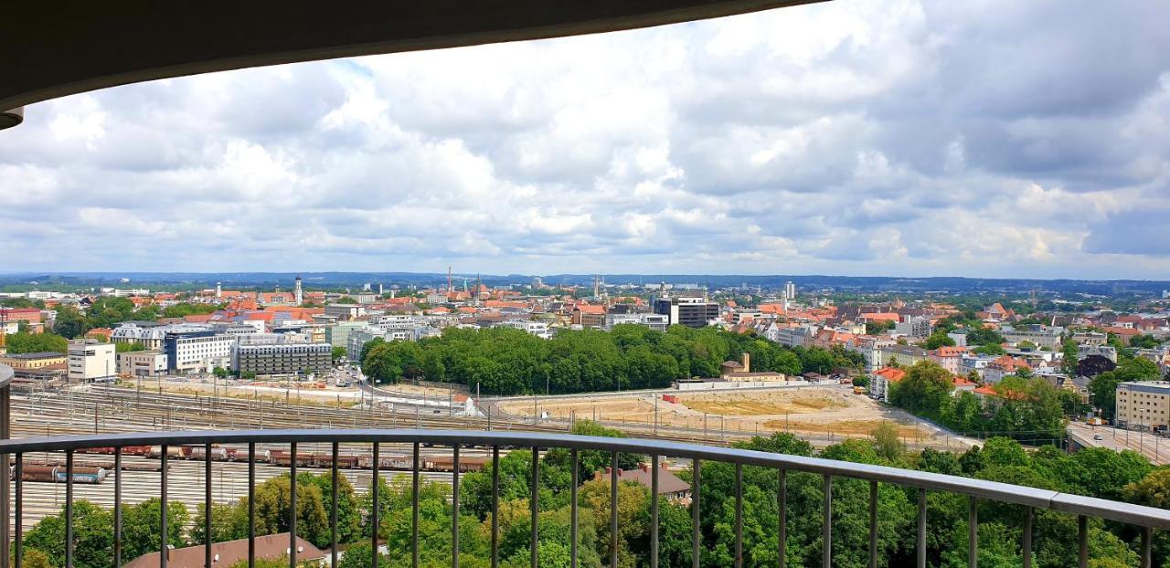 Suite-Xxi City View Hotelturm Augsbourg Extérieur photo