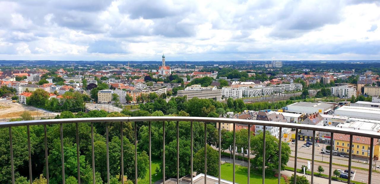 Suite-Xxi City View Hotelturm Augsbourg Extérieur photo