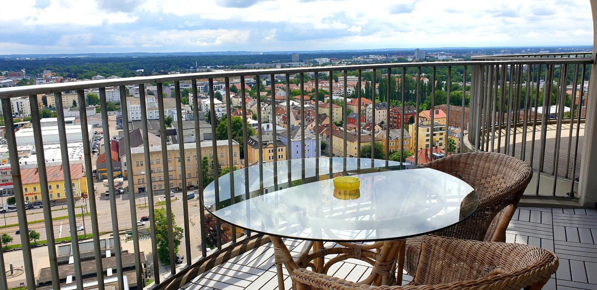 Suite-Xxi City View Hotelturm Augsbourg Extérieur photo
