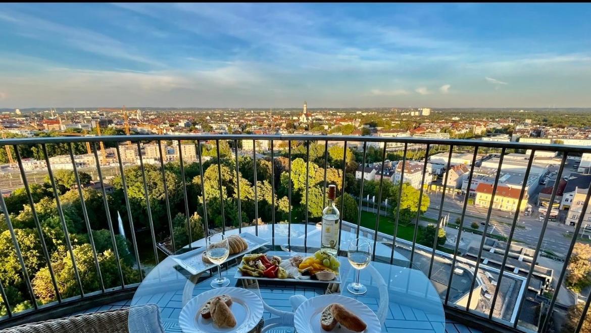 Suite-Xxi City View Hotelturm Augsbourg Extérieur photo